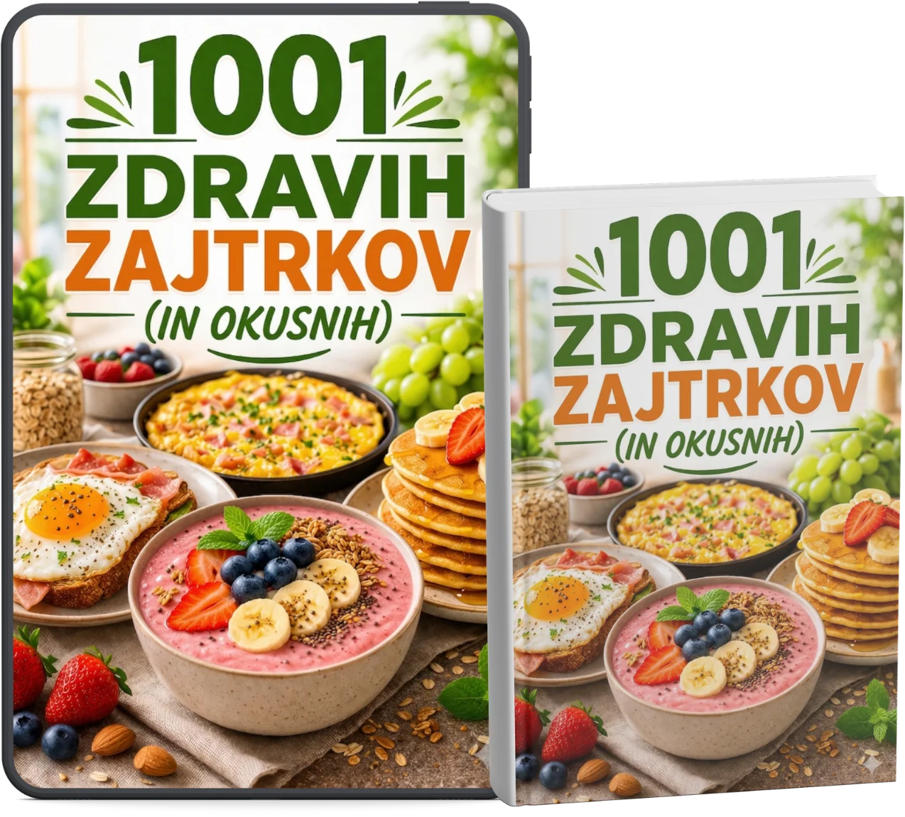 1001 Zdravih Zajtrkov - Aplikacija na telefonu